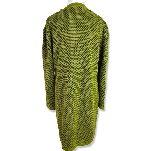 COS Textured Raised Knit Honeycomb Pull Over Relaxed Sweater Dress Tunic L - Picture 3 of 6